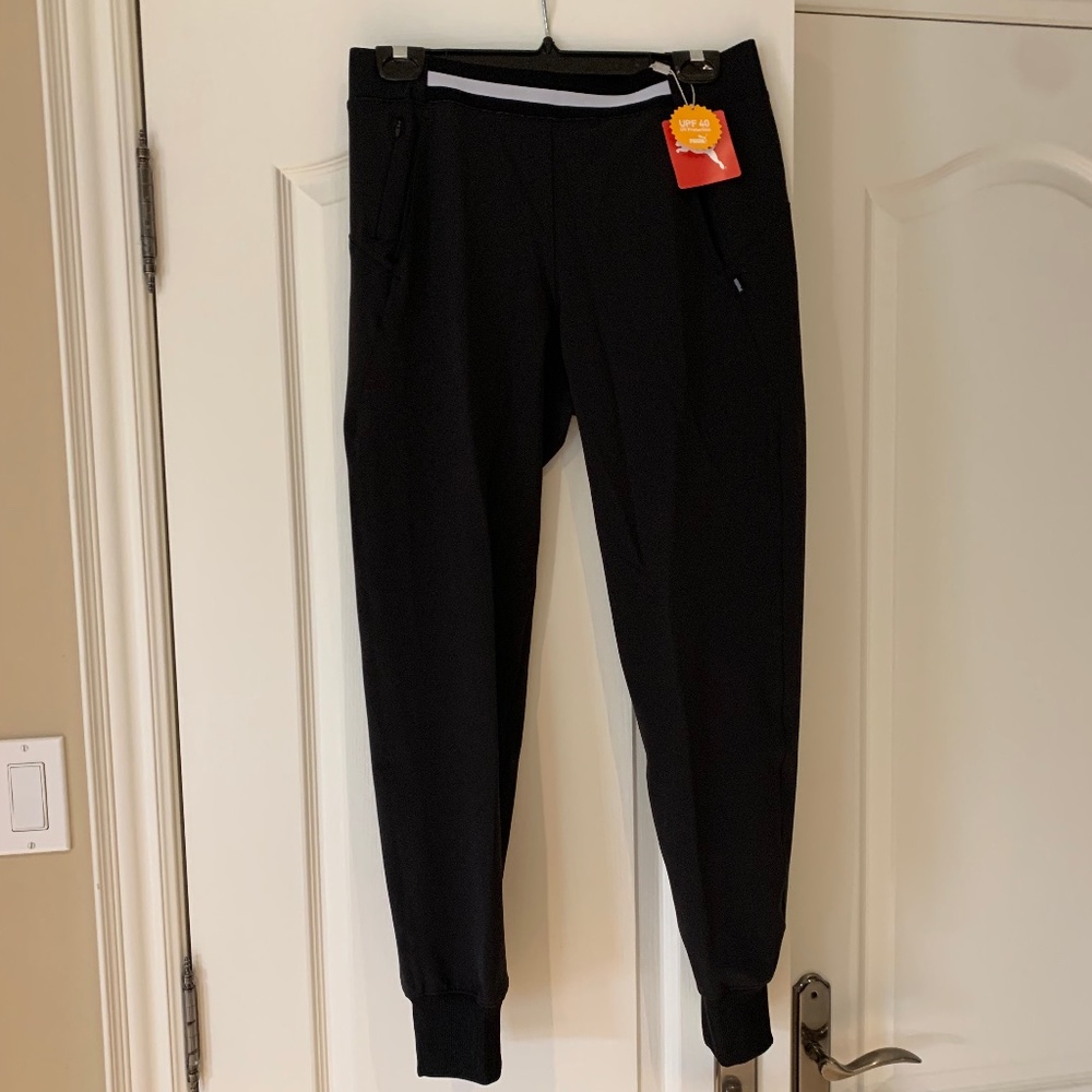 Puma W Del Mar Jogger, Size Small, Black